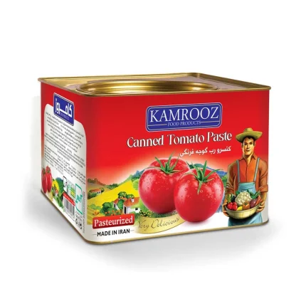 Kamrooz 8 kg Tomato Paste Can