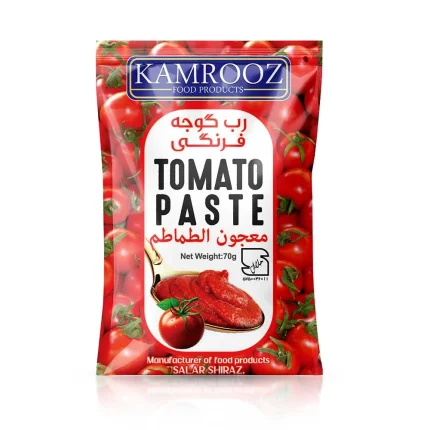 Kamrooz Tomato Paste Sachet 70g
