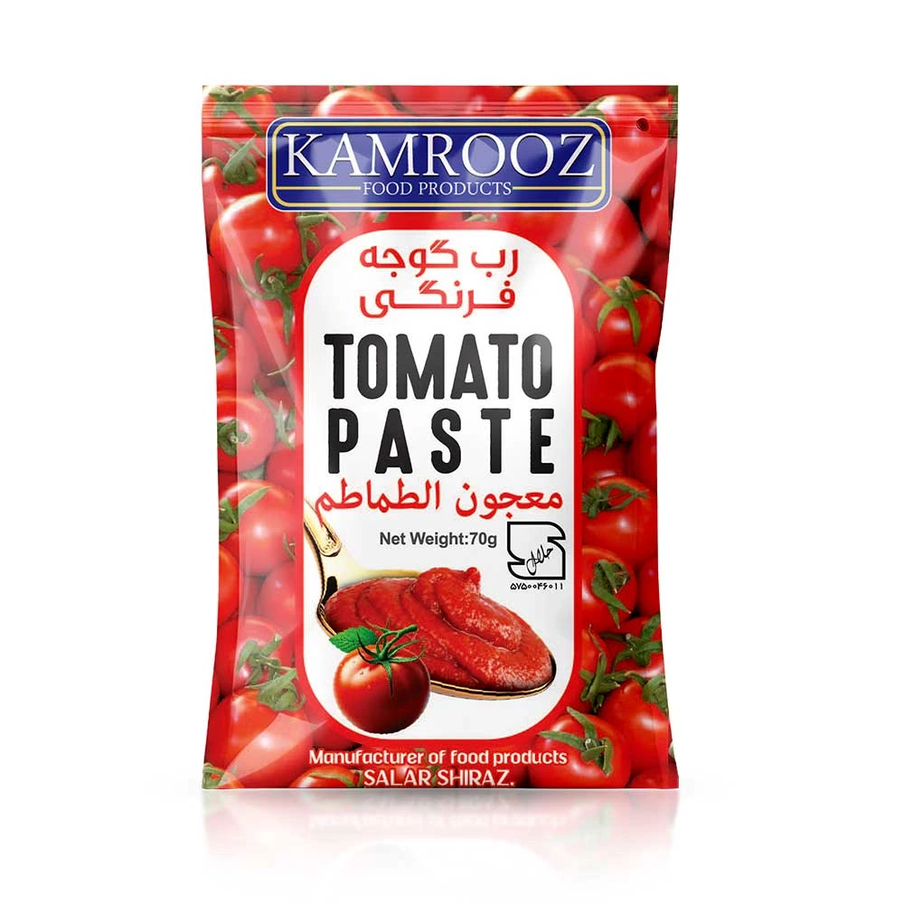 Sachet Kamrooz Tomato Paste Sachet 70g
