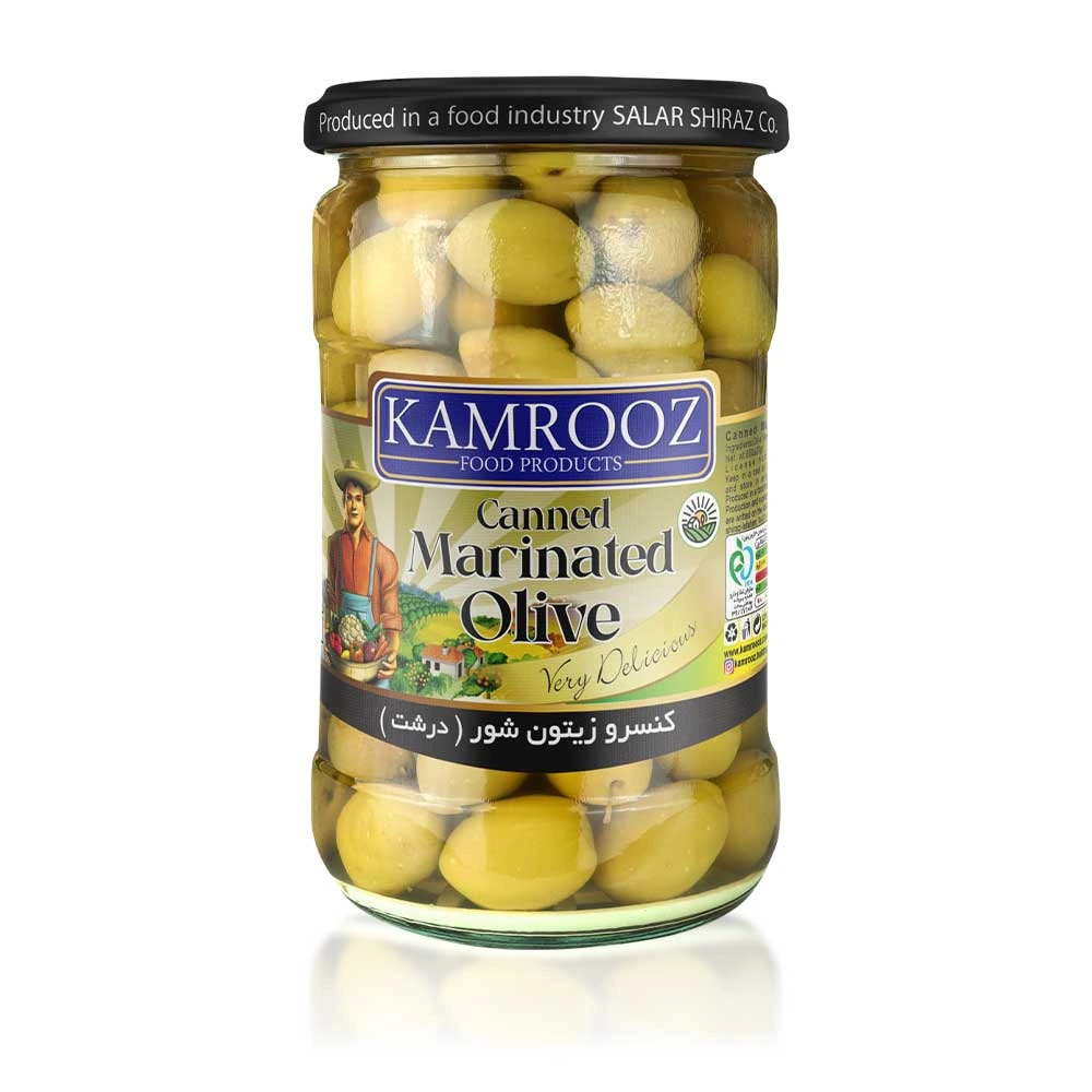 Dorosht Kamrooz Large Pickled Olives 750g