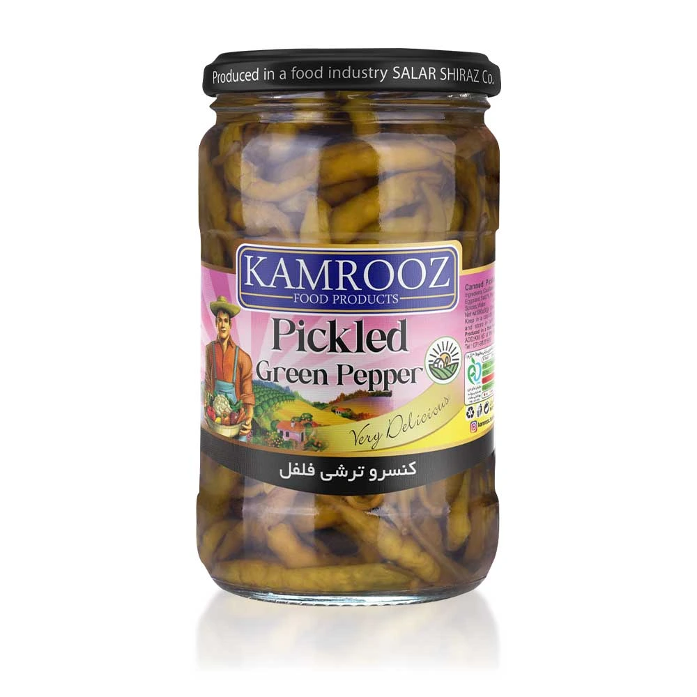 Felfel Kamrooz Pickled Peppers 750g