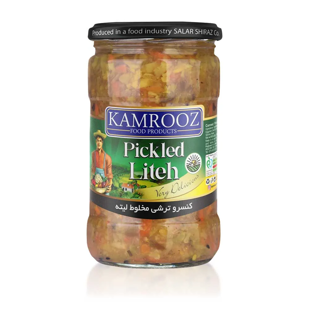 Makhloot-Liteh Kamrooz Mixed Lite Pickle 750g