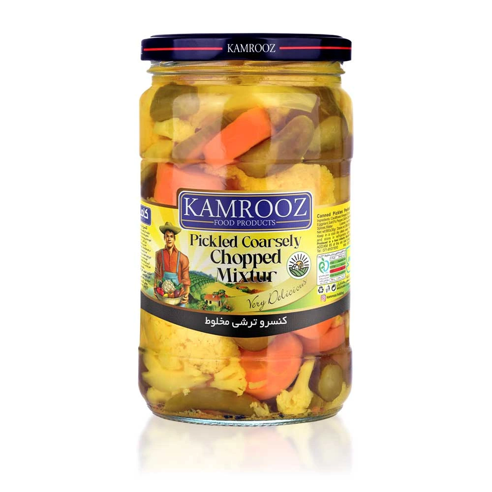 Makhloot Kamrooz Mixed Pickle 750g