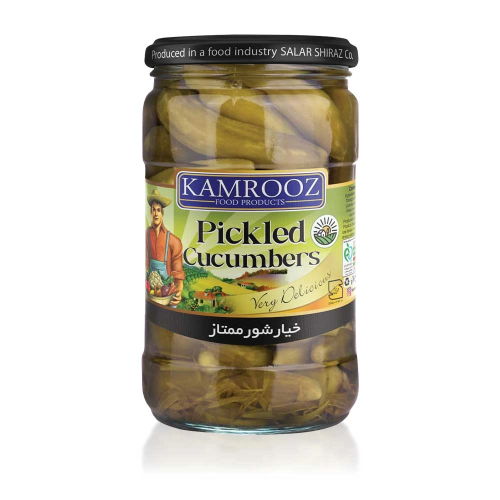 Momtaz750 Kamrooz Momtaz Pickled Cucumbers 750g