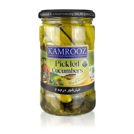 Kamrooz Grade 2 Pickled Cucumbers 750g