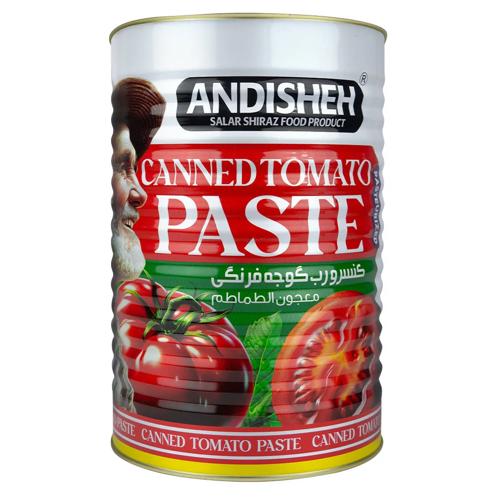 Wholesale Premium 4kg Canned Tomato Paste | Andishe Export Quality